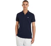Tommy Jeans Polo Manches Courtes Homme Slim Fit, Bleu (Dark Night Navy), XS