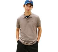 Tommy Jeans Polo TJM Slim Placket Ext Dm0Dm20676 S/S pour Homme, Gris (Vison Lierre), M