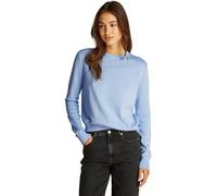 Tommy Jeans TJW Essential Crew Sweater EXT DW0DW20159 Pull-Over, Blue (Sweet Blue), L Femme