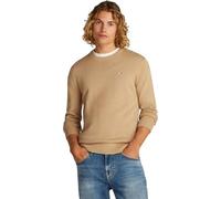 TOMMY JEANS Pull Homme Col Ras-du-Cou, Beige (Relic Tan), 5XL