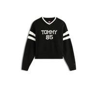 Tommy Jeans Pull-over '85' noir / blanc, Taille S