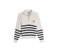Tommy Jeans Pull-over bleu marine / blanc cassé, Taille M