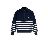 Tommy Jeans Pull-over marine / blanc, Taille XL-XXL