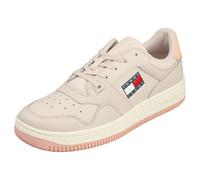 Tommy Jeans Retro Basket Femme Baskets Mode Gris - 36