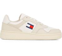 Tommy Jeans Baskets Cuvette Homme Retro Basket Sportives, Ivoire (Ivory), 44