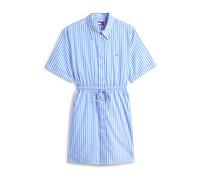 Tommy Jeans Robe-chemise bleu ciel / blanc, Taille 38