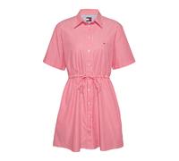 Tommy Jeans Robe-chemise framboise / rouge / noir / blanc, Taille 40