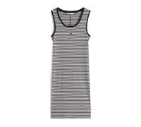 Tommy Jeans Robe 'ESSENTIAL' noir / blanc, Taille 34