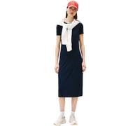 Tommy Jeans Robe Moulante Femme Midi Côtelée