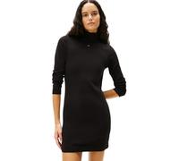 Tommy Hilfiger Robe-pull femme Essential col roulé noir M