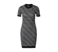 Tommy Jeans Robes en maille 'Mini Jumper' noir / blanc, Taille XXS