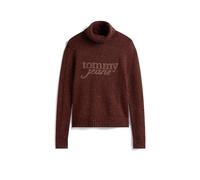 TOMMY JEANS Rollkragenpullover marron | S