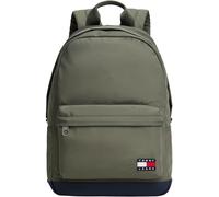 Tommy Jeans Sac à Dos Homme Daily Dome Moyen, Vert (Pewter Green), Taille Unique
