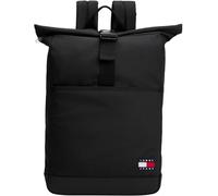 Tommy Jeans Sac à Dos Homme Daily Roulé sur le Dessus, Noir (Black), Taille Unique