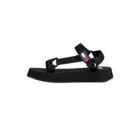 Tommy Jeans Sandales Femme Été, Noir (Black), 37