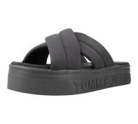 Tommy Jeans Sandales Femme Été, Noir (Black), 38