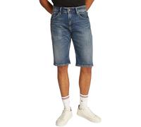Tommy Jeans Short en Denim Homme Ronnie Large, Bleu (Denim Dark), 28W
