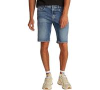 Tommy Jeans Short en Denim Homme Scanton Slim Fit, Bleu (Denim Medium), 28W