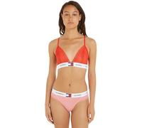 Tommy Jeans Soutien-Gorge Triangle Femme Unlined Stretch, Rouge (Hot Heat), L