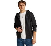 Tommy Jeans Sweat à Capuche zippé TJM REG S Flag Thru DM0DM20743BDS002 pour Homme, Noir (Noir), S, Noir (Noir), S