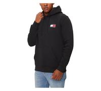Tommy Jeans - Sweat à Capuche Essential Flag pour Homme - Homme - Sweatshirts et sweats à capuche - Noir - Taille: S
