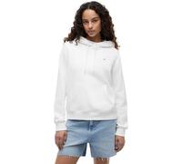 Tommy Jeans Reg S Flag Hoodie Blanc 2XS Femme