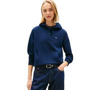 Tommy Jeans Reg S Flag Hoodie Bleu S Femme