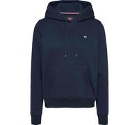 Tommy Jeans Sweat à Capuche Femme Flag Regular Fit, Bleu (Dark Night Navy), XL
