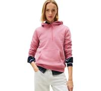 Tommy Jeans Sweat à Capuche Femme Linear avec Capuche, Rose (Mystic Pink), S