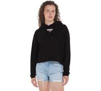 Tommy Jeans Sweat à Capuche Femme Tjw RLX Essential Logo Hoodie avec Capuche, Noir (Black), L