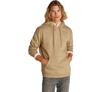 Tommy Jeans Sweat à Capuche Homme Regular Fit Flag Fleece avec Capuche, Beige (Relic Tan), S
