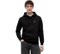Sweatshirt Tommy Jeans Reg Flag Fleece Crew noir intense - L