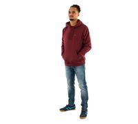 Tommy Jeans Sweat à Capuche Homme Regular Fit Flag Fleece avec Capuche, Rouge (Red Wine), S
