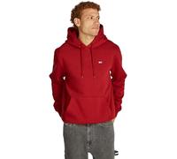 Tommy Jeans Sweat à Capuche Homme Regular Fit Flag Fleece avec Capuche, Rouge (Regatta Red), XL