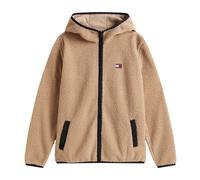 Tommy Jeans - Sweat à Capuche Teddy Badge - Homme - Vestes - Beige - Taille: M