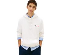 Tommy Jeans Entry Sign Hoodie Blanc M Homme