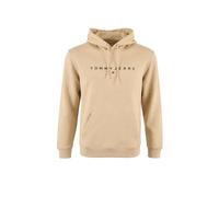 Tommy Jeans Sweat à Capuche TJM REG Linear Logo EXT DM0DM20746 pour Homme, Beige, M, Beige (Sable du golfe), M