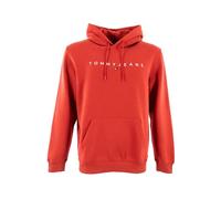 Tommy Hilfiger Sweat à capuche TJM REG Linear Logo DM0DM20746 Washed Terre Cuite M