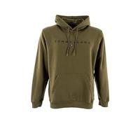 Tommy Jeans Sweat à capuche TJM REG Linear Logo DM0DM20746 Homme Vert foncé M
