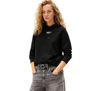 Tommy Jeans Sweat à Capuche Tjw Reg Ess Logo 2 Ext Dw0Dw20943 pour Femme, Noir (Noir), M