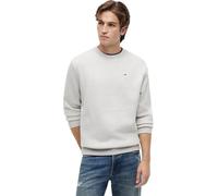 Tommy Jeans Reg Flag Sweatshirt Gris M Homme