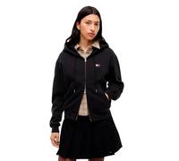 Tommy Jeans Veste de survêtement noir, Taille S