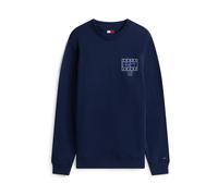 Tommy Jeans Sweat-shirt bleu / marine / blanc, Taille XS