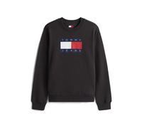 Tommy Jeans Sweat-shirt bleu marine / canneberge / noir / blanc, Taille XL
