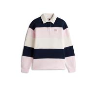Tommy Jeans Sweat-shirt bleu marine / rose pastel / blanc cassé, Taille S