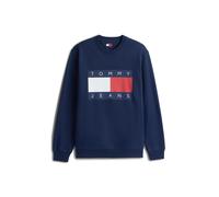 Tommy Jeans Sweat-shirt bleu marine / rouge / blanc, Taille L