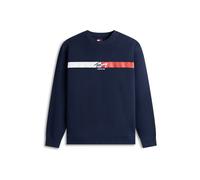 Tommy Jeans Sweat-shirt bleu marine / rouge / blanc, Taille XL