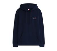 Tommy Jeans Sweat-shirt 'ENTRY DNA' bleu marine / rouge vif / blanc, Taille L