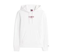 Tommy Jeans Sweat-shirt 'ESS' rouge / blanc, Taille S