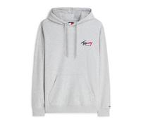 Tommy Jeans Sweat-shirt gris chiné / rouge cerise / noir, Taille L